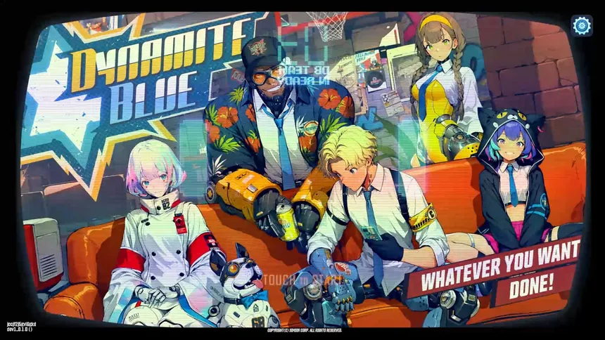 Скриншот 1 к игре Dynamite Blue
