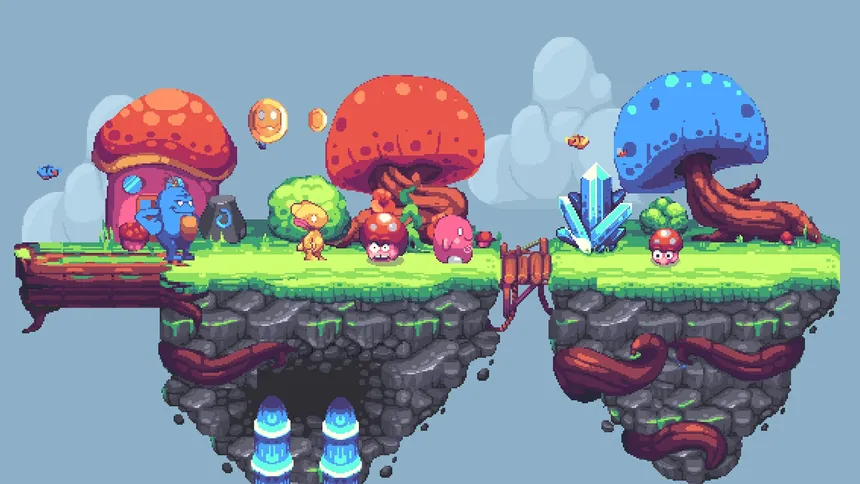 Скриншот 1 к игре MAD LAND: Quest of the Crystal