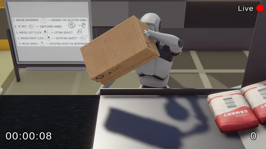 Скриншот 3 к игре SimulLogistics: RoboHands