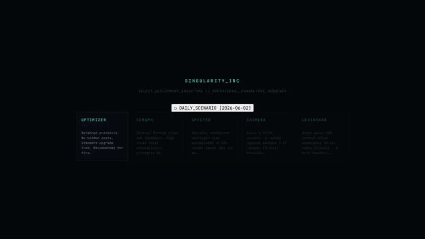 Скриншот 3 к игре Singularity Inc