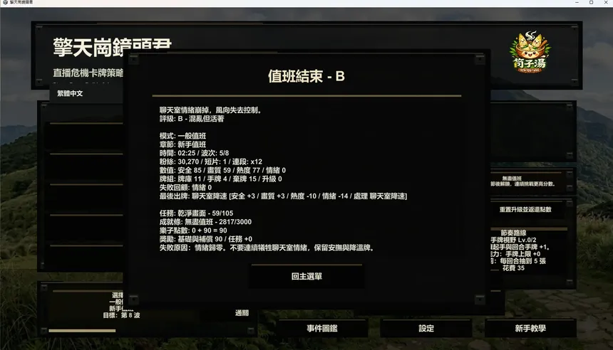 Скриншот 1 к игре 擎天崗鏡頭君