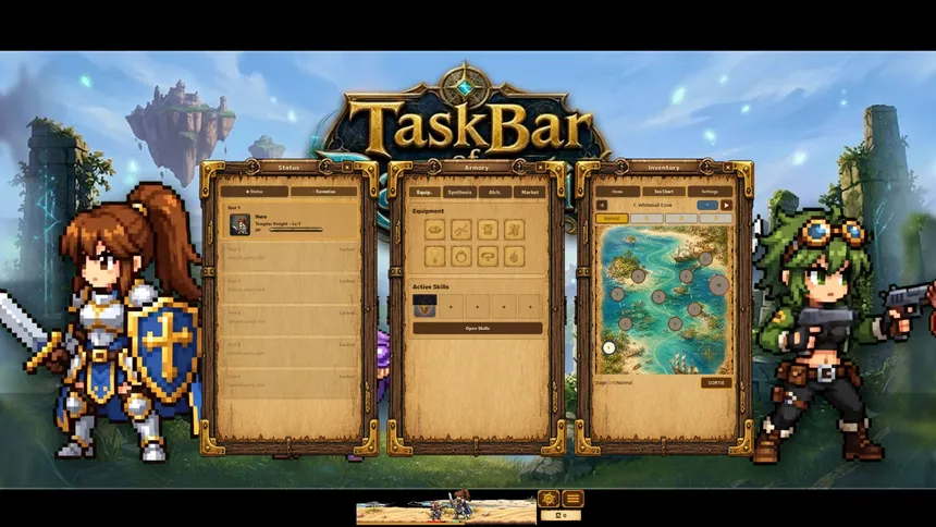 Скриншот 1 к игре Task Bar of Ragnalis