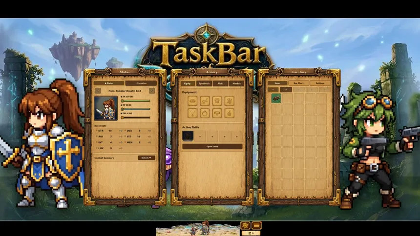 Скриншот 2 к игре Task Bar of Ragnalis