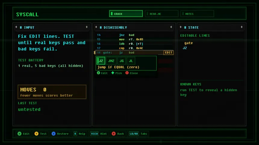 Скриншот 1 к игре SYSCALL: RING ZERO