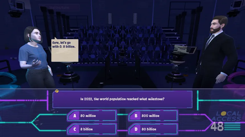 Скриншот 2 к игре Quiz Show Simulator