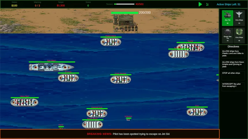 Скриншот 2 к игре Close The Straits!