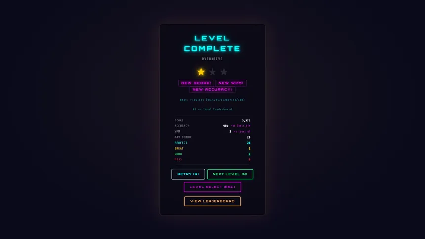 Скриншот 5 к игре Type Hype