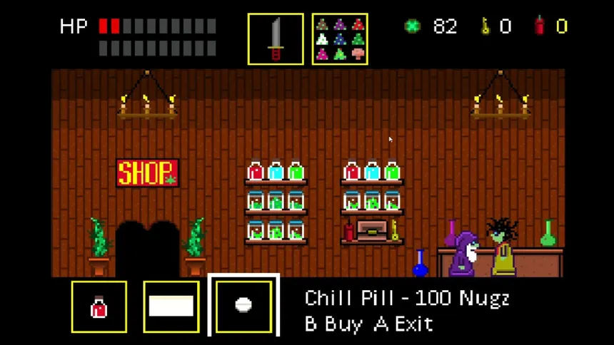 Скриншот 5 к игре Dank Wizard Saga