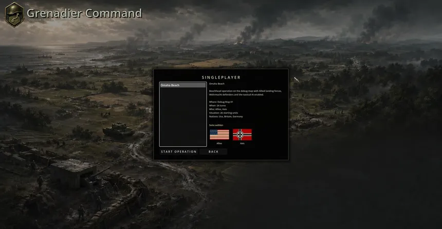 Скриншот 1 к игре Grenadier Command