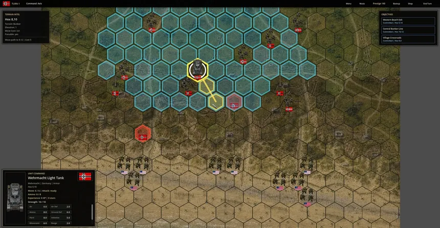 Скриншот 2 к игре Grenadier Command