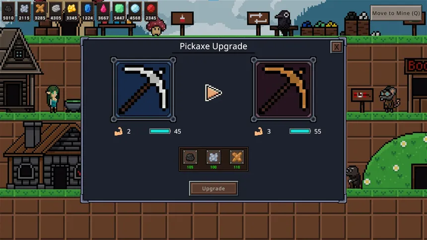 Скриншот 4 к игре Pickel: The Mysterious Mine