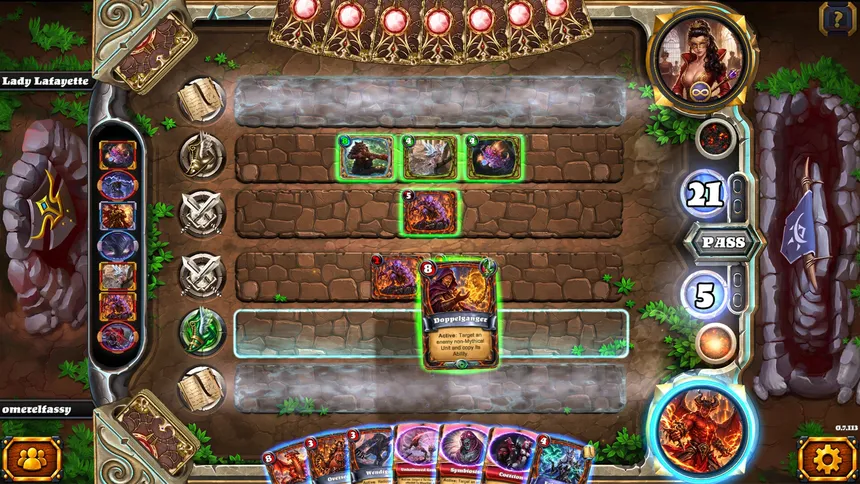 Скриншот 1 к игре Runewards: Strategy Card Game
