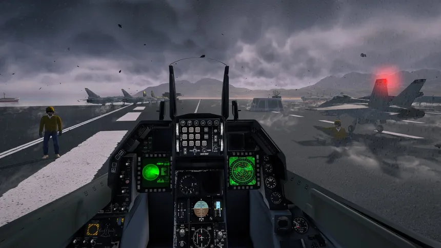 Скриншот 3 к игре Airplane Flight Simulator : Combat Zone
