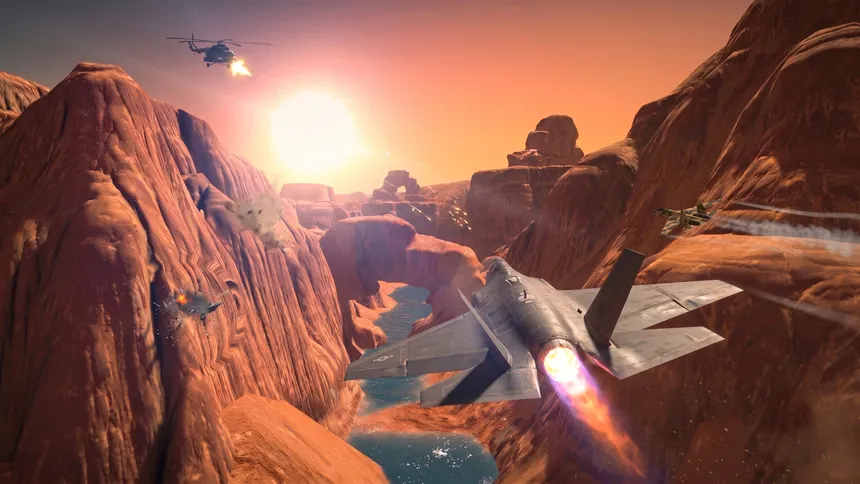 Скриншот 5 к игре Airplane Flight Simulator : Combat Zone