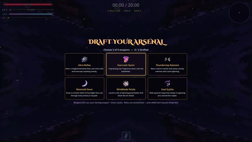 Скриншот 2 к игре Anime-Draft Survivors