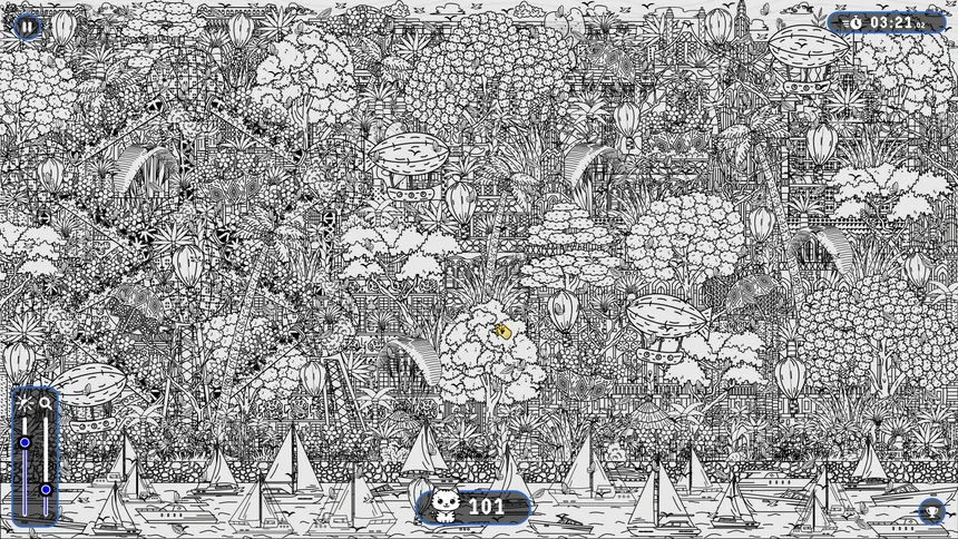 Скриншот 1 к игре Hidden Pets: 101 Cats in Brussels