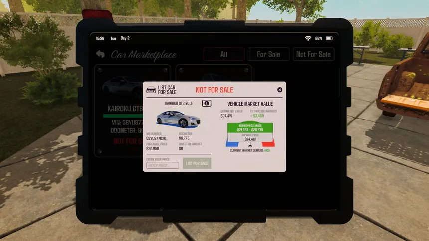 Скриншот 8 к игре Car Hustle Simulator