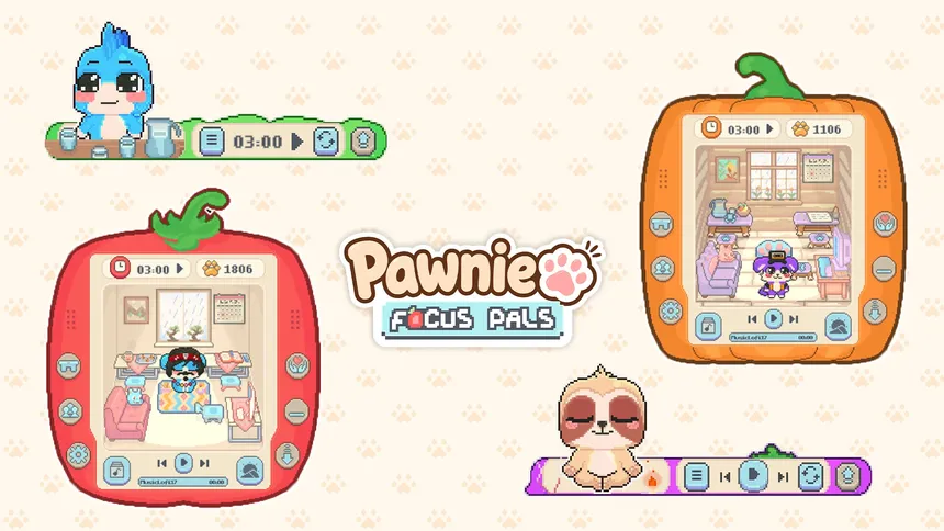 Скриншот 1 к игре Pawnie: Focus Pals