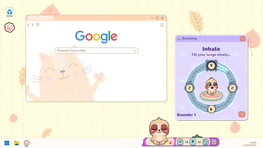 Скриншот 2 к игре Pawnie: Focus Pals