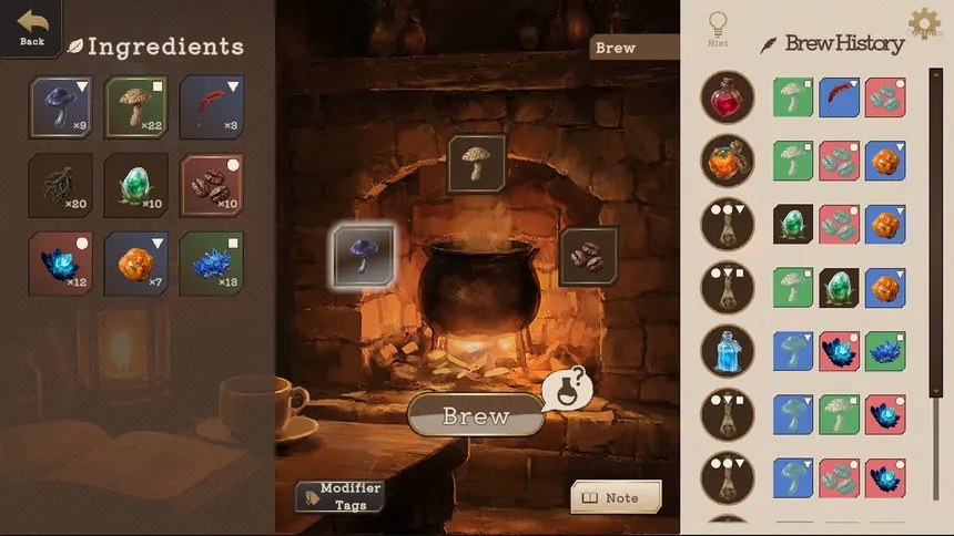 Скриншот 1 к игре Miriam's Potion Journal