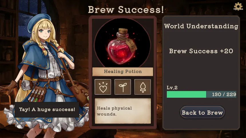 Скриншот 2 к игре Miriam's Potion Journal