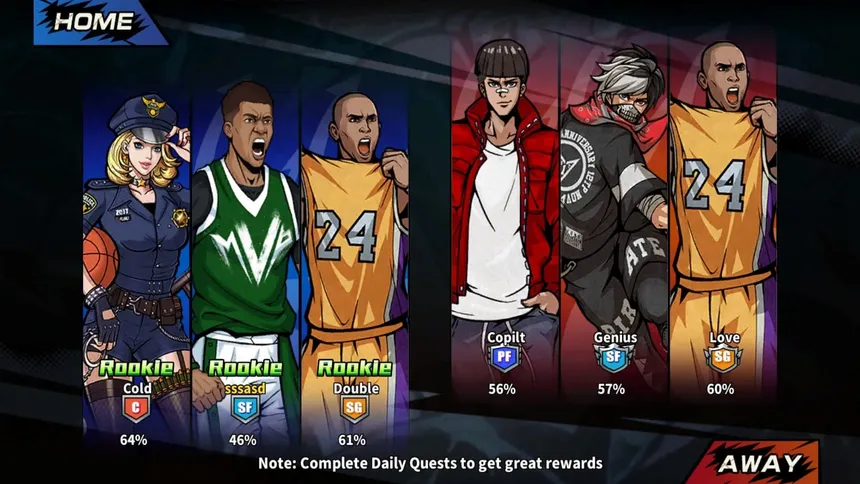 Скриншот 1 к игре Freestyle Dunker