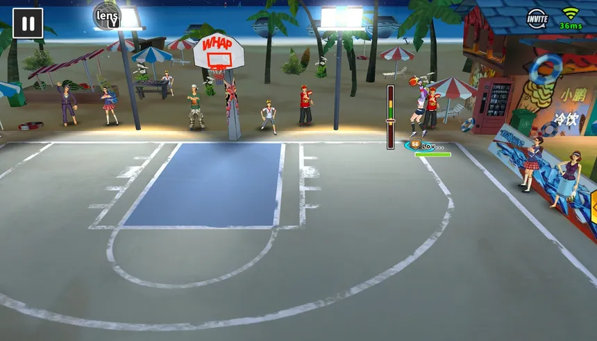 Скриншот 4 к игре Freestyle Dunker