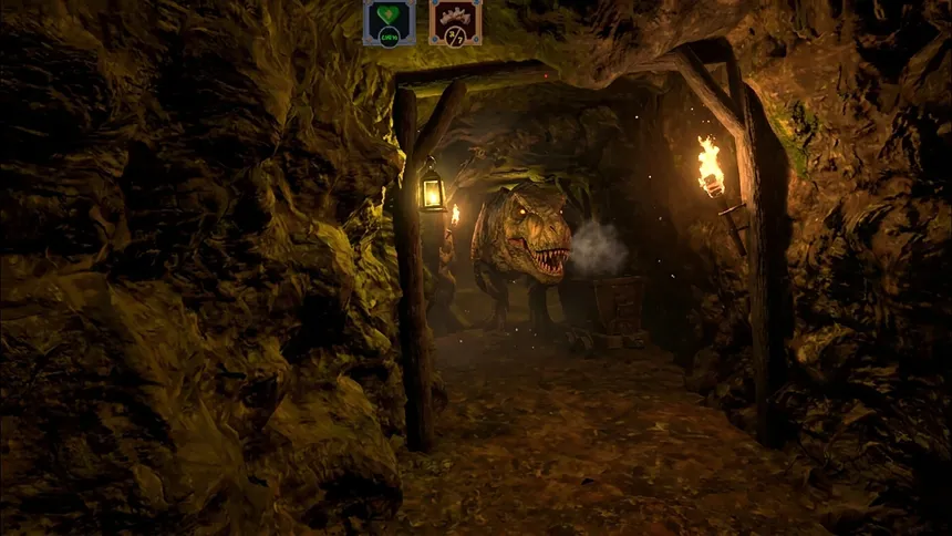 Скриншот 1 к игре Dino Quest VR