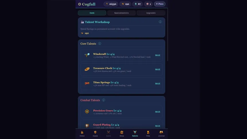 Скриншот 4 к игре Cogfall