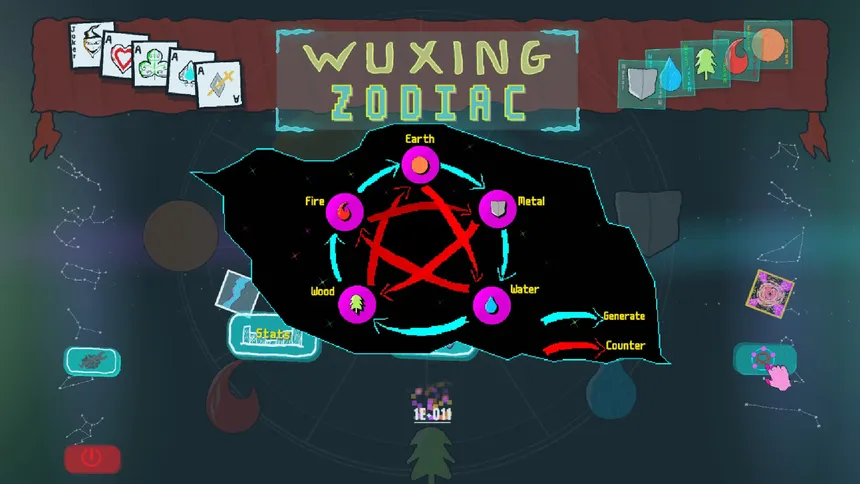Скриншот 1 к игре Wuxing Zodiac