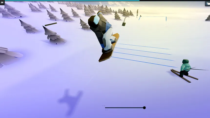 Скриншот 3 к игре SnowFlow
