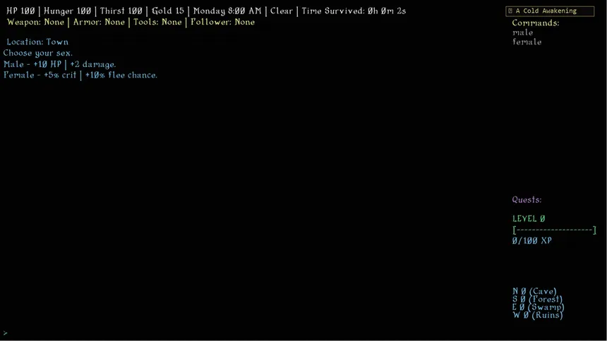 Скриншот 1 к игре Dark Hollow RPG