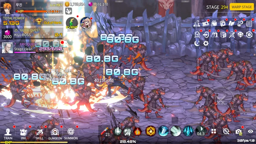 Скриншот 1 к игре Battle Ranker in Another World