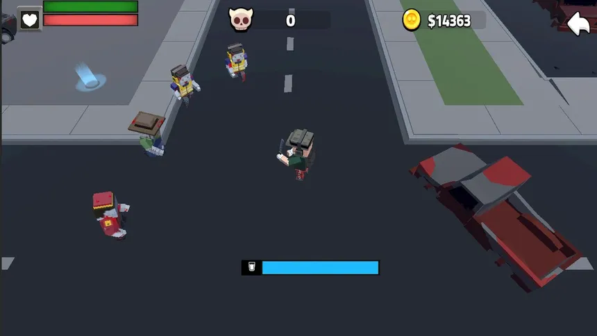 Скриншот 1 к игре Heroes And Zombies