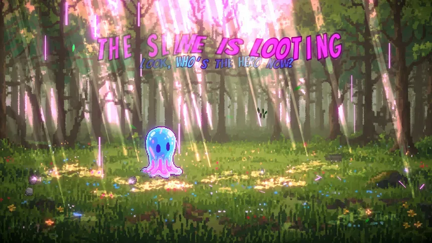 Скриншот 1 к игре The Slime is Looting