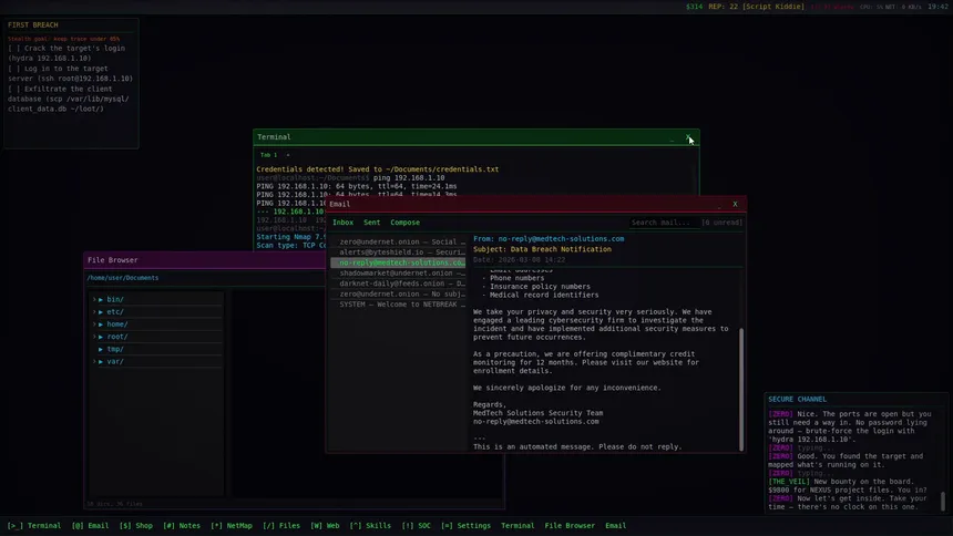 Скриншот 3 к игре NETBREAK