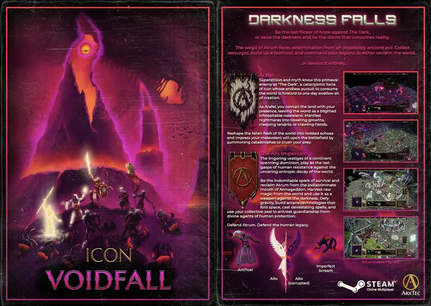 Скриншот 1 к игре Icon: Voidfall