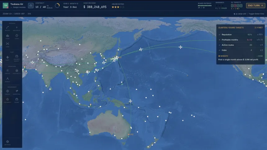 Скриншот 1 к игре Airline Legacy