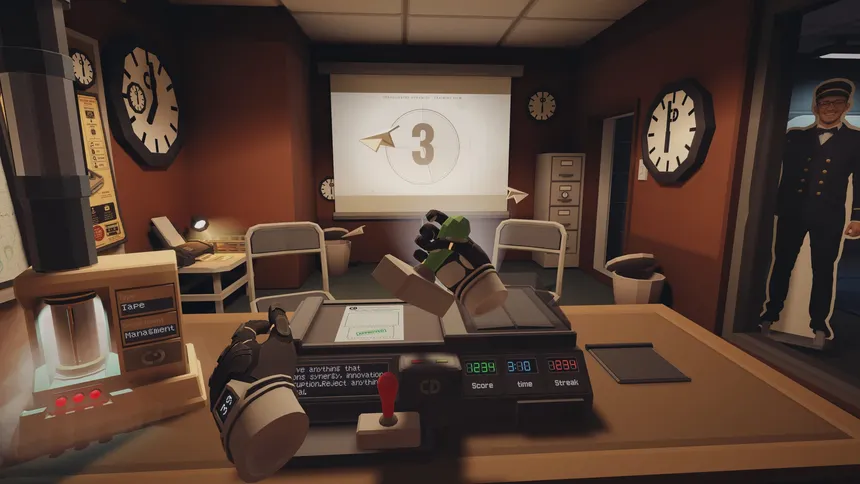 Скриншот 4 к игре Good Morning [Employee Name] VR