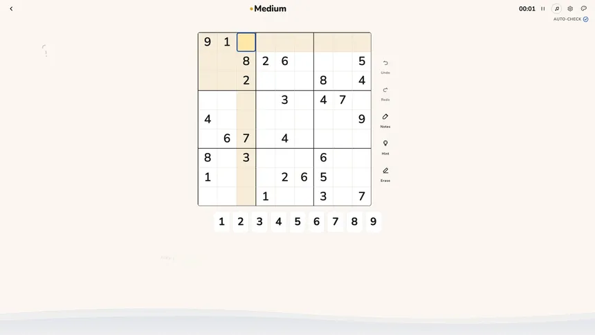 Скриншот 2 к игре Sudoku Haven
