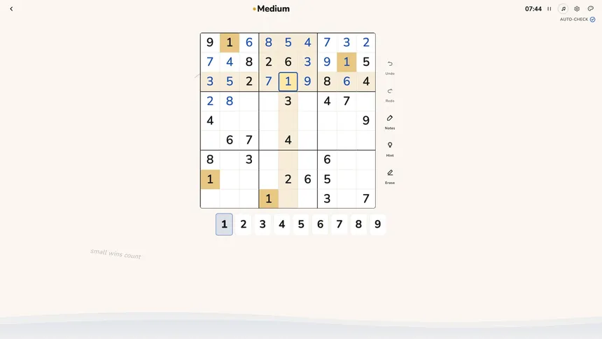Скриншот 4 к игре Sudoku Haven