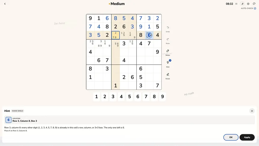 Скриншот 5 к игре Sudoku Haven
