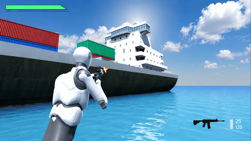 Скриншот 4 к игре Pirate Attack: Ocean Survival