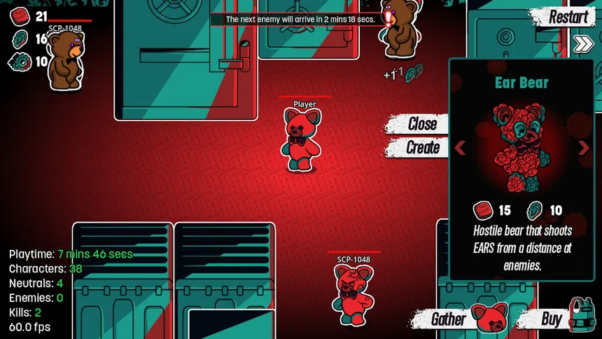 Скриншот 1 к игре BEAR HORROR