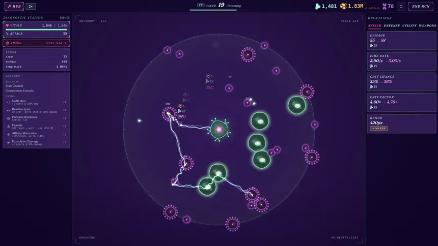 Скриншот 6 к игре Cell Defense