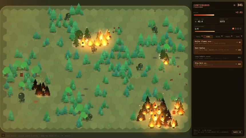Скриншот 1 к игре Burn Tree Burn