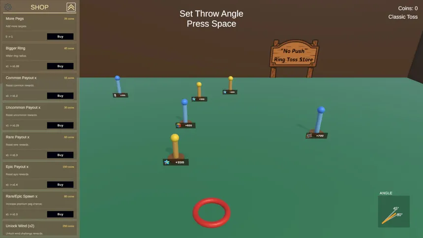 Скриншот 2 к игре Ring Toss Legend