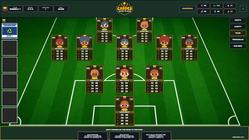 Скриншот 7 к игре CARDED: Groups to Glory