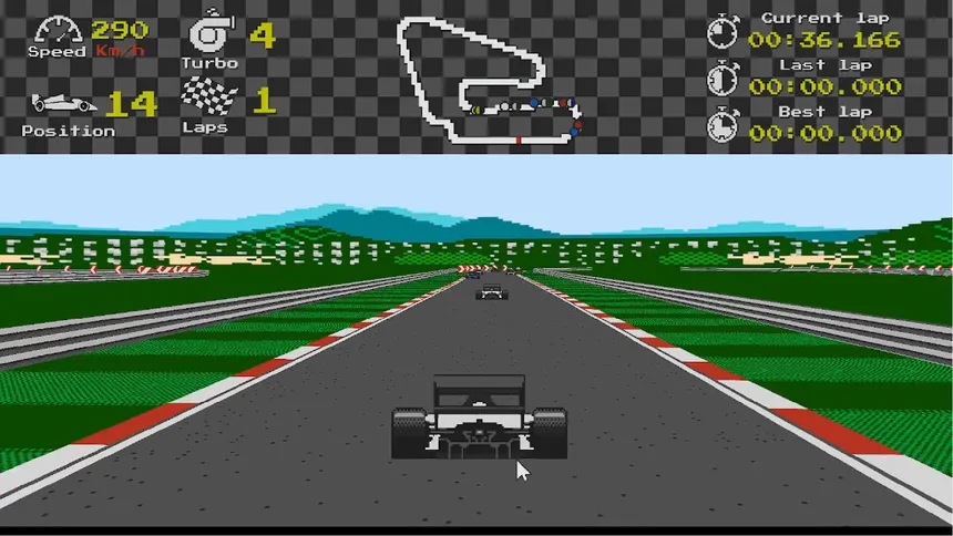 Скриншот 4 к игре Arcade 80's Racing
