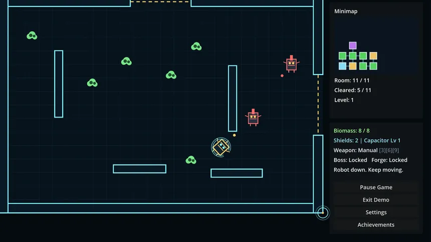Скриншот 4 к игре Retro Robot Rescue